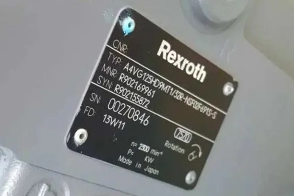 R902169961 原裝力士樂A4VG125HD9MT132R-NSF02F691S-S柱塞泵，A4VG系列液壓泵