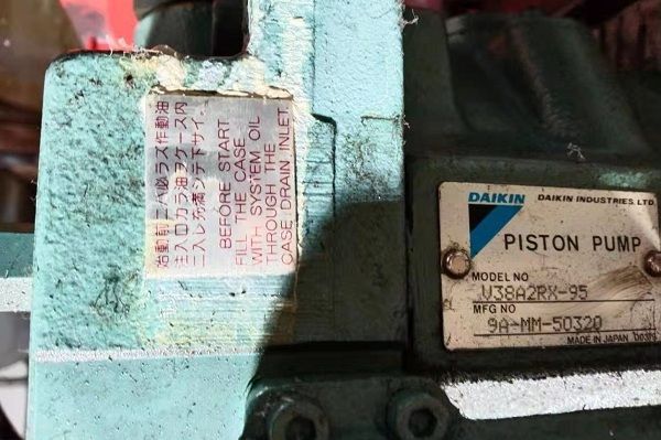 日本大金DAIKIN變量型柱塞泵的工作原理,特征及型號(hào)大全